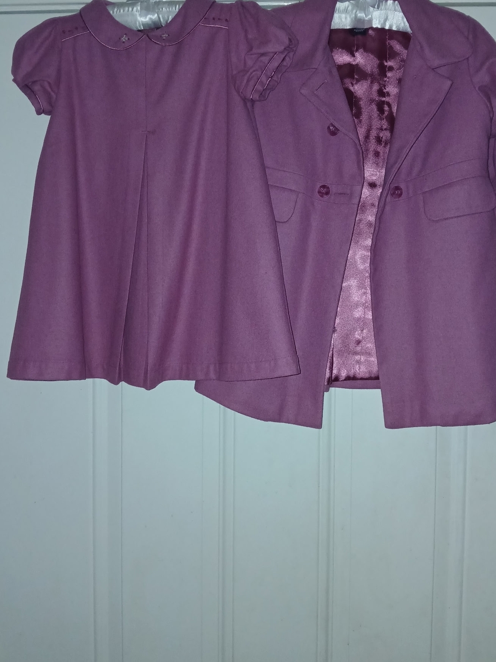 Girls's Baby Gap Mauve-Purple Dress & Blazer Set